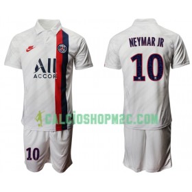 Paris Saint Germain NEYMAR JR 100 Bambino Maglia Terza 2019/2020 Manica Corta (+ Pantaloncini)